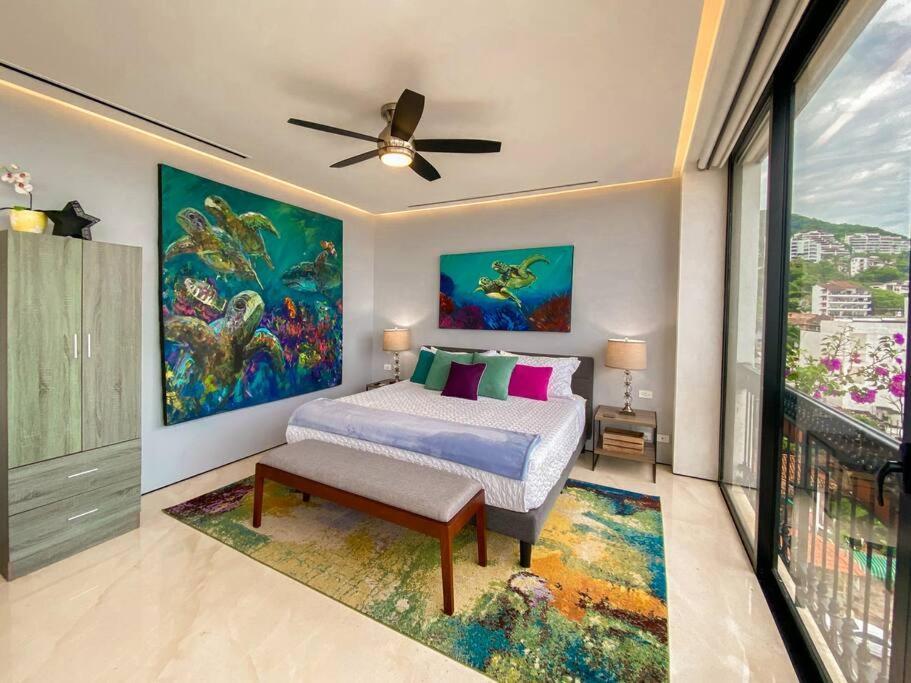 Luxury Oceanview Modern Condo Пуэрто-Вальярта Экстерьер фото